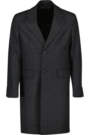 Prada Herren, Mäntel, Grau, SGröße: