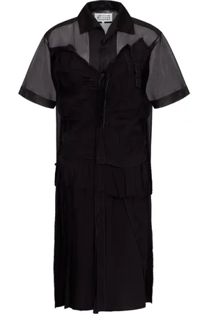 Maison Margiela Damen, Kleider, Schwarzk, SGröße: