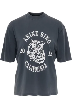 ANINE BING Damen, Oberteile, Schwarzk, MGröße: