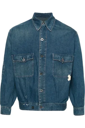 Maison Margiela Herren, Jacken, Blau, 3XSGröße: