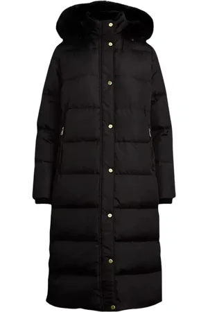 Ralph Lauren Damen, Mäntel, Schwarzk, LGröße:
