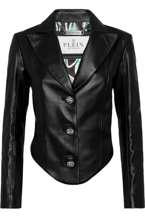 Philipp Plein Damen, Jacken, Schwarzk, MGröße: