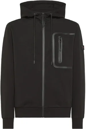 Peuterey Herren, Sweatshirts & Hoodies, Schwarzk, MGröße: