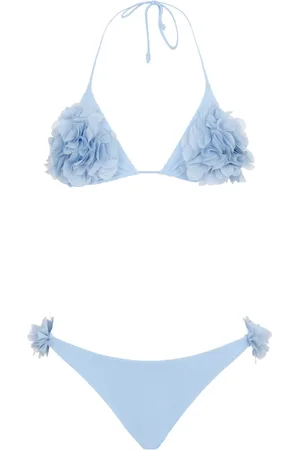 LA REVECHE Damen, Bademode, Blau, LGröße: