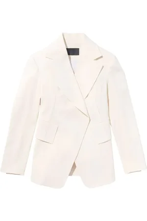 Proenza Schouler Damen, Jacken, Weiß, MGröße: