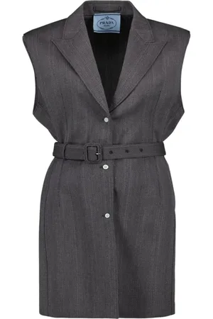 Prada Damen, Jacken, Grau, 2XSGröße: