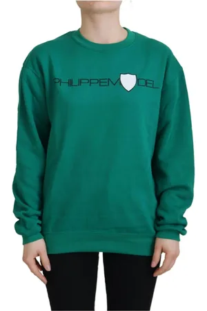 Philippe model Damen, Sweatshirts & Hoodies, Grün, 2XSGröße: