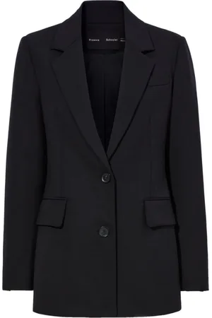 Proenza Schouler Damen, Jacken, Schwarzk, 2XSGröße: