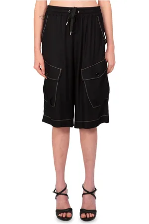 Pinko Damen, Shorts, Schwarzk, LGröße: