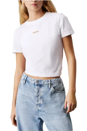 Calvin Klein Damen, Oberteile, Weiß, XSGröße: