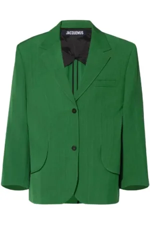 Jacquemus Damen, Jacken, Grün, 2XSGröße:
