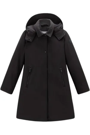 Woolrich Damen, Mäntel, Schwarzk, LGröße: