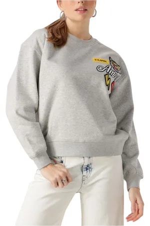 Janice Damen, Sweatshirts & Hoodies, Grau, 2XLGröße: