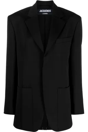 Jacquemus Damen, Jacken, Schwarzk, SGröße:
