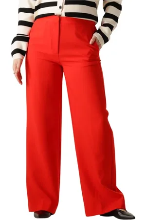 ANOTHER LABEL Damen, Hosen, Rot, MGröße: