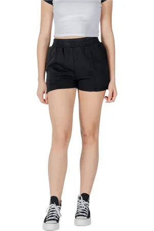 Converse Damen, Shorts, Schwarzk, SGröße: