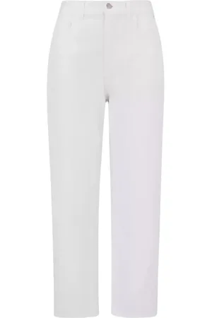Moncler Damen, Jeans, Weiß, 2XSGröße: