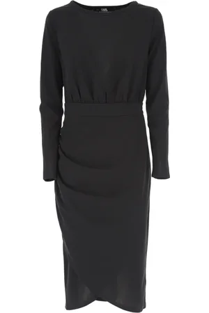 Karl Lagerfeld Damen, Kleider, Schwarzk, LGröße: