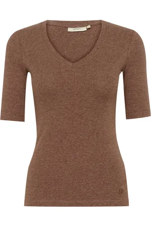 INWEAR Damen, Oberteile, Braun, 2XLGröße:
