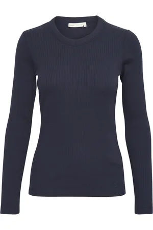 INWEAR Damen, Oberteile, Blau, 2XSGröße: