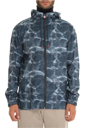 Kiton Herren, Sweatshirts & Hoodies, Blau, 2XLGröße: