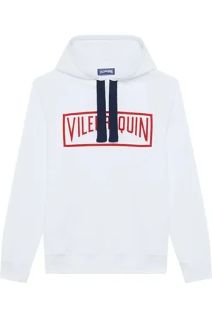 Vilebrequin Herren, Sweatshirts & Hoodies, Weiß, 2XLGröße: