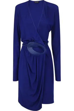 Tom Ford Damen, Kleider, Blau, 3XSGröße: