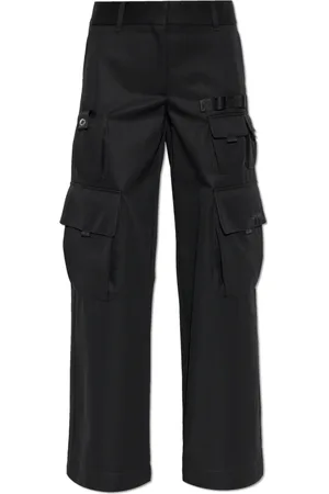 OFF-WHITE Damen, Hosen, Schwarzk, 3XSGröße: