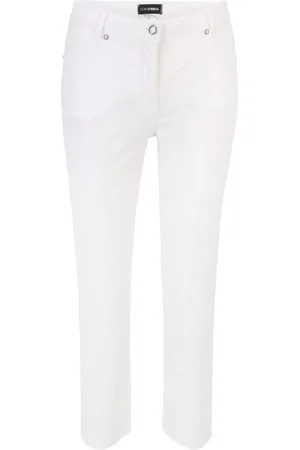 DORIS S Damen, Jeans, Weiß, 3XLGröße: