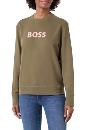HUGO BOSS Damen, Sweatshirts & Hoodies, Grün, XSGröße: