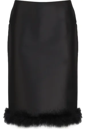 Sportmax Damen, Röcke, Schwarzk, XSGröße: