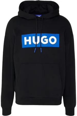 HUGO BOSS Herren, Sweatshirts & Hoodies, Schwarzk, SGröße: