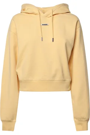 Jacquemus Damen, Sweatshirts & Hoodies, Gelb, SGröße: