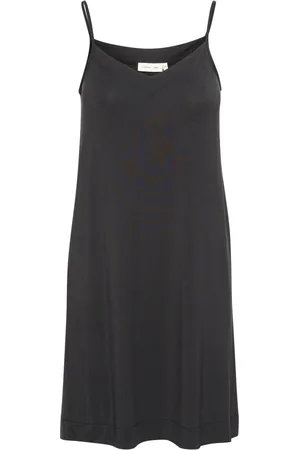 INWEAR Damen, Kleider, Schwarzk, MGröße: