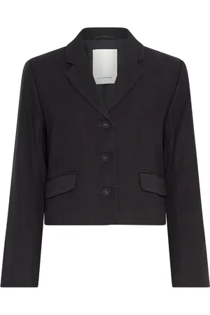 Moss Copenhagen Damen, Jacken, Schwarzk, SGröße: