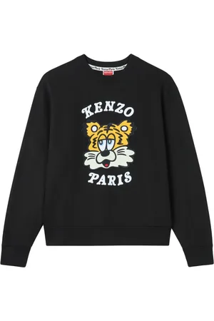 Kenzo Damen, Sweatshirts & Hoodies, Schwarzk, MGröße: