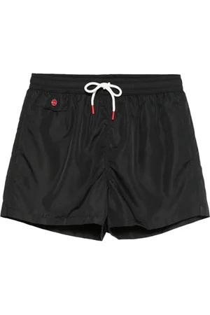 Kiton Herren, Bademode, Schwarzk, LGröße: