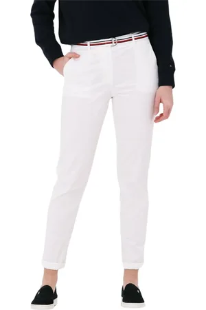 Tommy Hilfiger Damen, Hosen, Weiß, XSGröße: