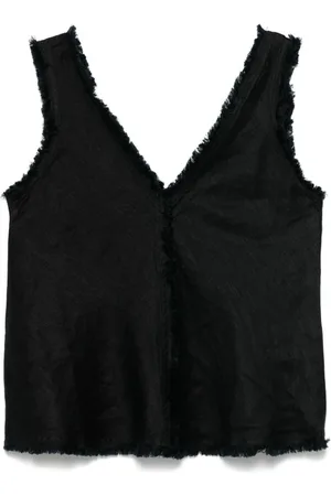P.A.R.O.S.H. Damen, Oberteile, Schwarzk, 2XLGröße: