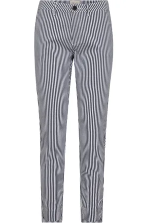 Freequent Damen, Hosen, Blau, MGröße: