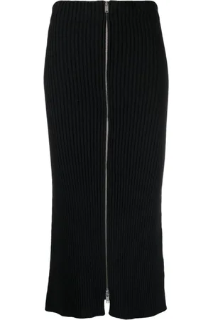 Jil Sander Damen, Röcke, Schwarzk, 2XSGröße: