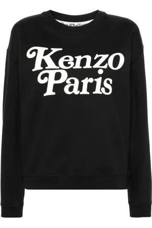 Kenzo Damen, Sweatshirts & Hoodies, Schwarzk, MGröße: