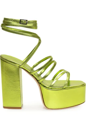 PARIS TEXAS Damen, Schuhe, Grün, 38 1/2 EUGröße: