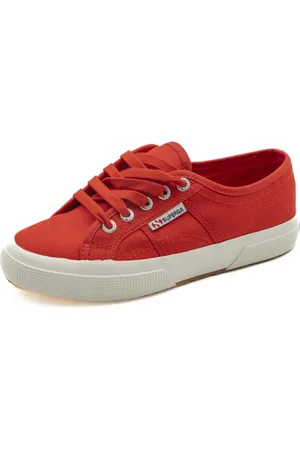 Superga Damen, Schuhe, Rot, 38 EUGröße: