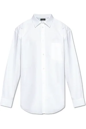 Balenciaga Herren, Shirts, Weiß, LGröße: