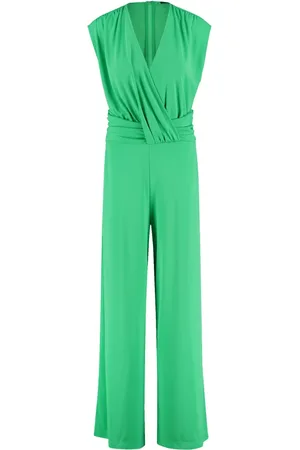 Taifun Damen, Jumpsuits & Playsuits, Grün, XLGröße: