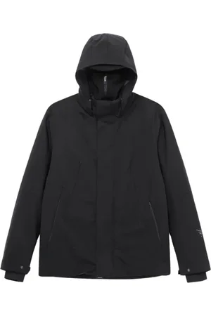 KRAKATAU Herren, Mäntel, Schwarzk, SGröße:
