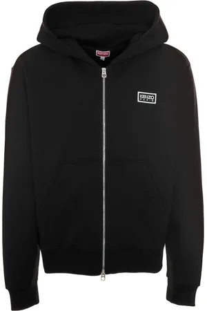 Kenzo Herren, Sweatshirts & Hoodies, Schwarzk, MGröße: