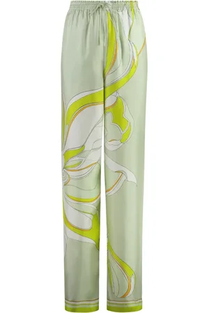 Tory Burch Damen, Hosen, Grün, MGröße: