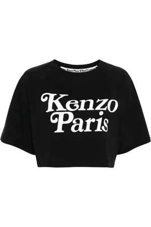 Kenzo Damen, Oberteile, Schwarzk, LGröße: